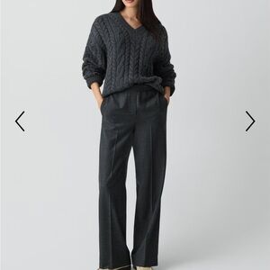 Theory Wide Leg Pants, size 12, NWT